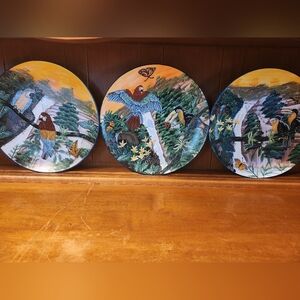 Decorative porcelain plates